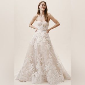 BHLDN Geneva Wedding Gown, Size 2